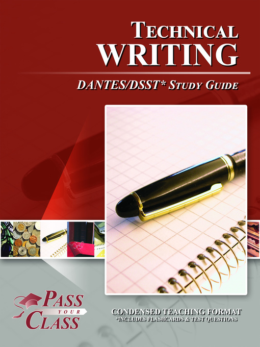 Title details for DSST Technical Writing DANTES Test Study Guide by PassYourClass Study Guides - Available